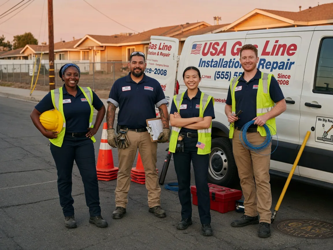 Gas Line Installation company in Irons, MI